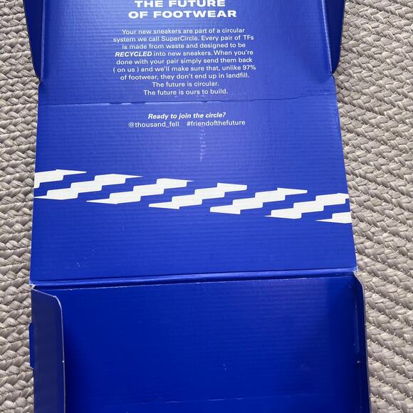 Thousand Fell Mens Lace Up Sneaker Sz 10 - Picture 10 of 10